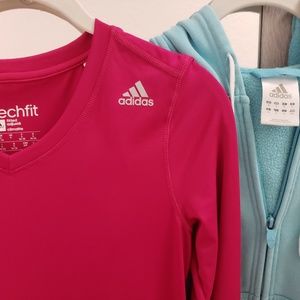 Adidas Workout Top and Sweatshirt/Jacket